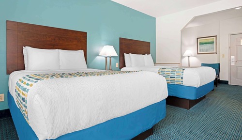 Suite, 2 Queen Beds, Non Smoking, Refrigerator & Microwave