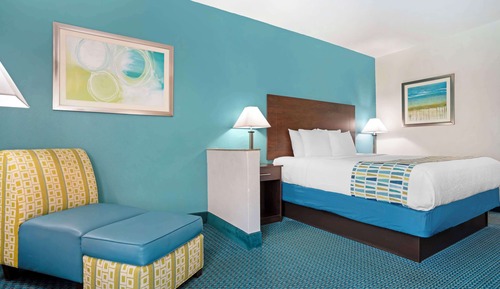 Standard Room, 1 King Bed, Non Smoking, Refrigerator & Microwave
