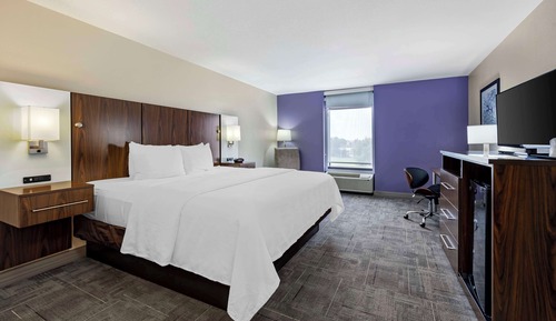 Standard Room, 1 King Bed, Non Smoking, Refrigerator (Shower Only)