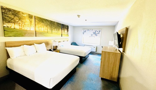 Room, 2 Double Beds, Accessible, Non Smoking (Mobility)