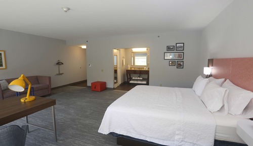 Studio, 1 King Bed with Sofa bed