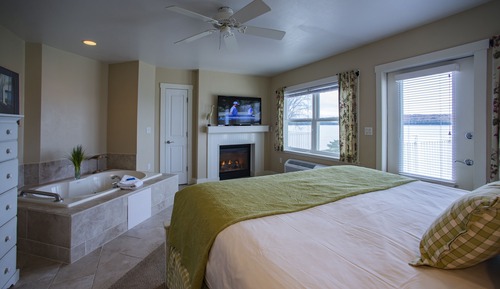 Premium Condo, 1 King Bed with Sofa bed, Fireplace