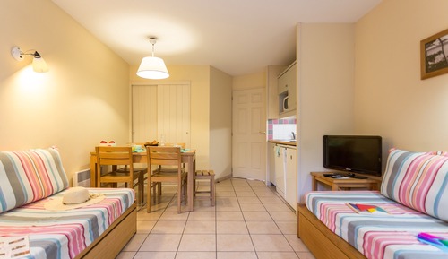 Studio 5 people - 1 sleeping alcove - Terrace - Garden level
