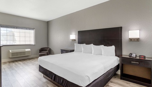 Standard Room, 1 King Bed, Non Smoking, Refrigerator & Microwave