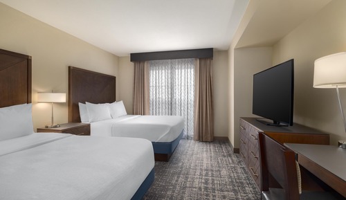 Two double beds non smoking