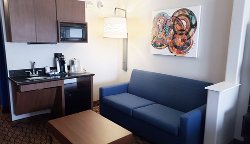 Suite, 1 King Bed with Sofa bed