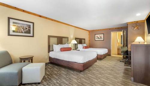 Standard Room, 2 Queen Beds, Accessible, Refrigerator & Microwave
