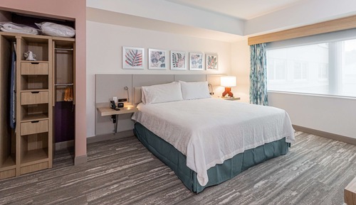 Suite, 1 King Bed with Sofa bed, Accessible