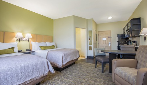 Studio Suite, 2 Double Beds, Kitchen