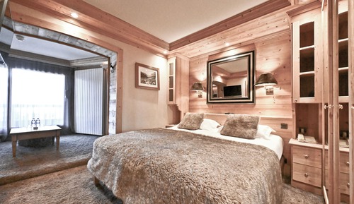 Classic room Living room Mountain view