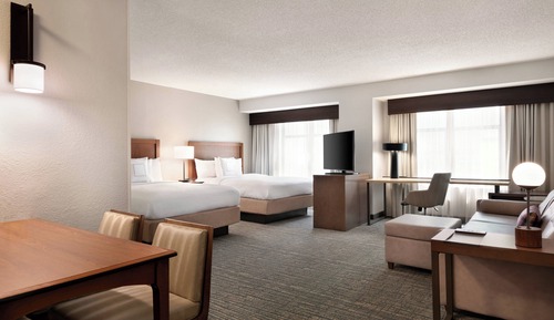 Studio, Multiple Beds, City View (Hearing Accessible)