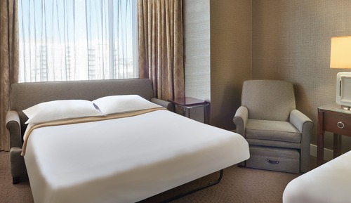 Club Room, 1 King Bed with Sofa bed