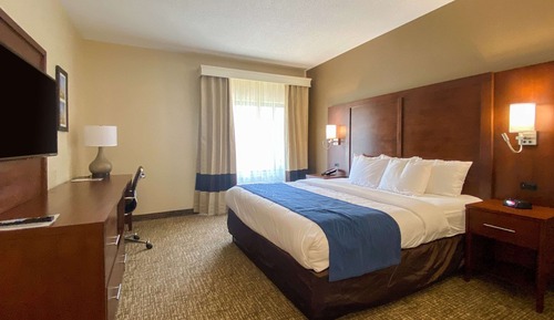 Suite, 1 King Bed with Sofa bed, Accessible, Non Smoking