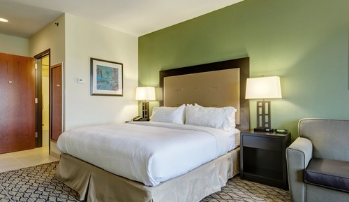 Standard Room, 1 King Bed, Accessible (Communications, Roll-In Shower)