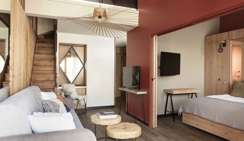 Suite, Multiple Beds, Mountain View