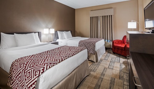 Standard Room, 2 Double Beds, Non Smoking