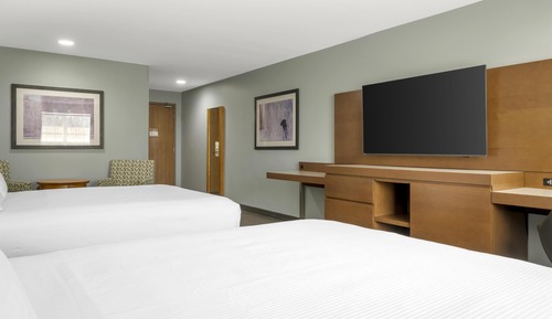 Standard Room, 2 Queen Beds, Non Smoking, Refrigerator (Larger Room)
