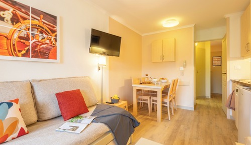 Studio 4 People - 1 night corner - Terrace - Air conditioned- Renovated