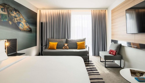 Family Twin Room, 1 Double Bed with Sofa bed