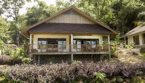 Deluxe Cottage, 1 Double Bed, Partial Ocean View, Sea Facing