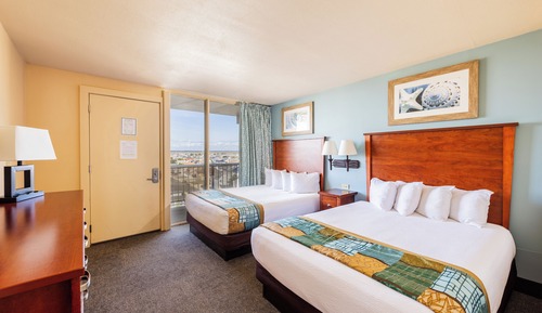 Deluxe Room, Multiple Beds, Kitchenette, Ocean View