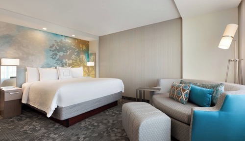 Room, 1 King Bed with Sofa bed, Hearing Accessible