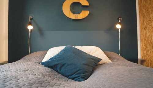 Private double room with shared bathroom
