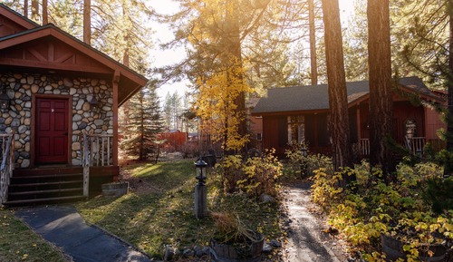 Cabin, Multiple Beds, Kitchenette, Garden View
