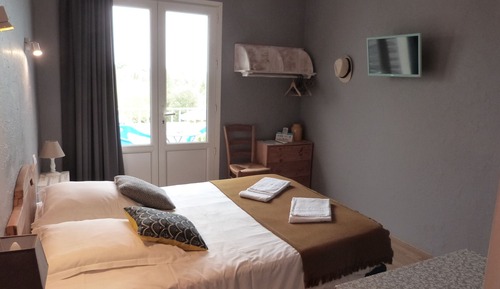 Economy Double Room, 1 Double Bed, Balcony, Garden View