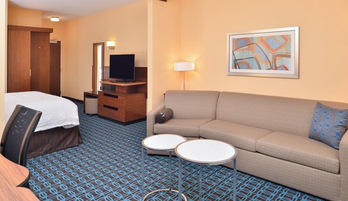 Studio, 1 King Bed with Sofa bed