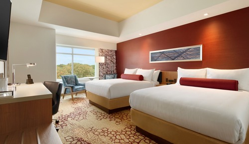 Room, 2 Queen Beds, River View
