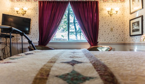 Deluxe Room, 1 Queen Bed, Private Bathroom, Mountain View