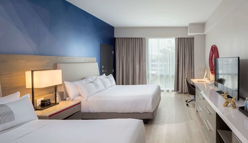 Room, 2 Queen Beds (Mobility/Hearing Access, Roll-In Shwr)