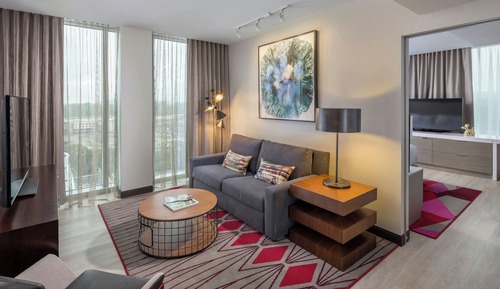 Suite, 1 King Bed with Sofa bed