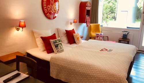 Basic Double or Twin Room, 2 Twin Beds, Terrace