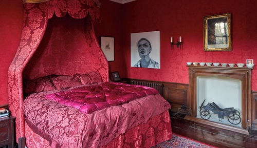 Standard Double Room, Ensuite, Garden View (The King Charles Room)