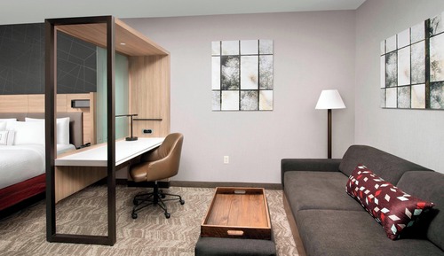 Suite, 1 King Bed (Hearing Accessible)