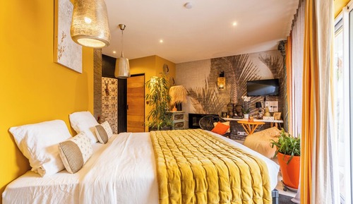 Deluxe Double Room, 1 Queen Bed, Fireplace