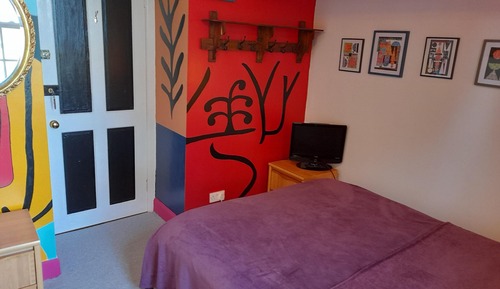 Basic Single Room, Private Bathroom, Mountain View (Klee Room)