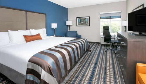 Studio Suite, 1 King Bed, Accessible, Non Smoking (Roll-In Shower)