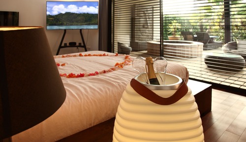 Luxury Suite, 1 King Bed, Fireplace