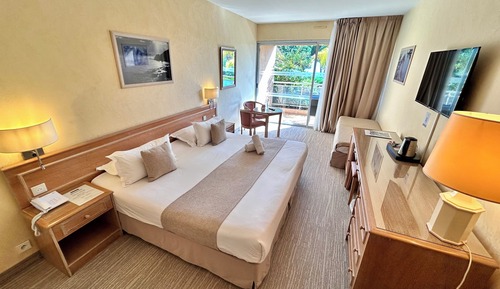 Comfort Double Room, Terrace, Garden View