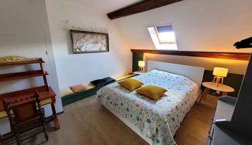 Family Apartment, Private Bathroom, Courtyard View (Le Jardin)