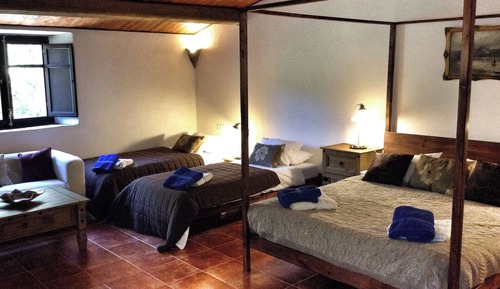 Quadruple Room, Private Bathroom, Garden View