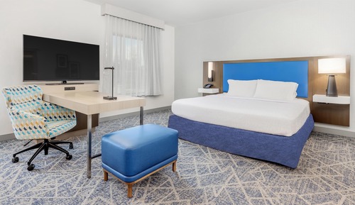 Studio, 1 King Bed with Sofa bed, Accessible (Roll-In Shower)
