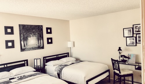 Economy Quadruple Room, 2 Double Beds