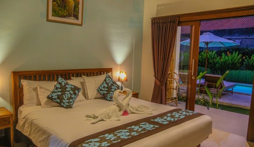 Comfort Double Room, 1 Queen Bed, Pool Access, Garden View