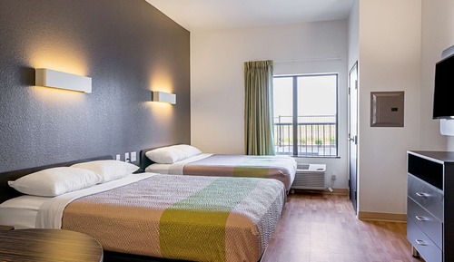 Deluxe Room, 2 Queen Beds, Non Smoking, Kitchenette