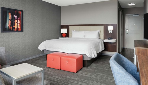 Room, 1 King Bed, Accessible, Refrigerator (Hearing)