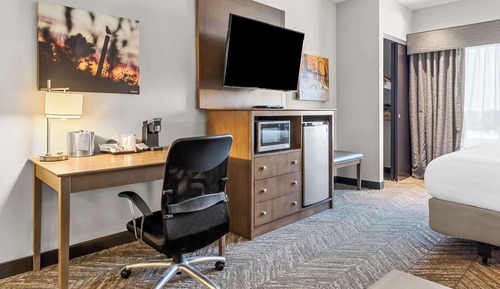 Suite, 1 King Bed, Accessible, Refrigerator & Microwave (with Sofabed)